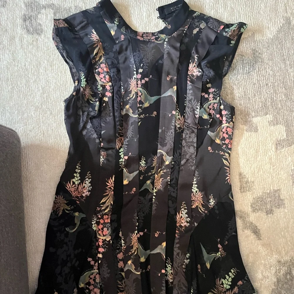 All Saints fleur Dress - Picture 7 of 9